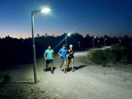 Parque Norte: Reponen luminarias e implementan sistema antirrobo