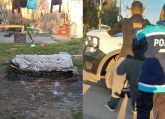 La Plata: vecinos salvan a mujer de incendio provocado por su pareja