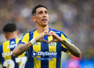 Con gol olímpico de Di María, Boca y Rosario Central igualaron por el Torneo Clausura 2025