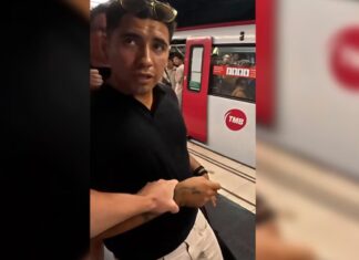 Un argentino fue sorprendido robando en el subte de Barcelona
