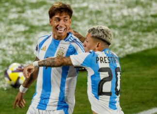 Mundial Sub 20: Argentina derrotó 2-0 a México y avanzó a semifinales
