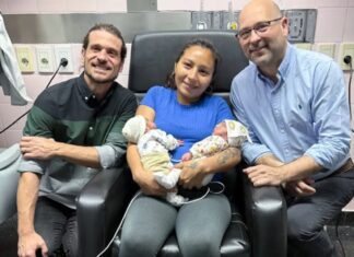 ¡Milagro en Neuquén! Nacieron gemelos salvados dentro del útero