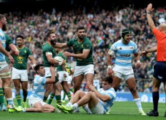 Argentina no pudo con Sudáfrica y perdió 29-27 en Londres