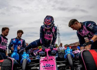 Colapinto avanzó desde boxes y terminó 14° en Qatar