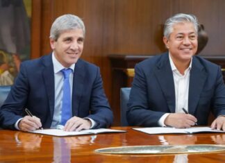 Figueroa selló con Nación la eliminación de retenciones para el petróleo convencional