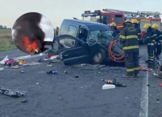 Tragedia en Brasil: once muertos tras un choque frontal e incendio en una ruta federal