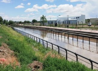 Cayó un diluvio en Neuquén y solo una obra evitó el caos: así funcionó