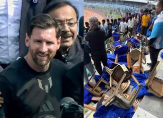 Messi en la India: incidentes, destrozos y un organizador detenido