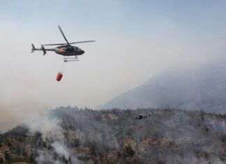 El fuego sigue activo en Chubut y se suman brigadistas a la lucha contra las llamas