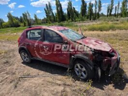 Se quedó dormida al volante y salvó su vida de milagro