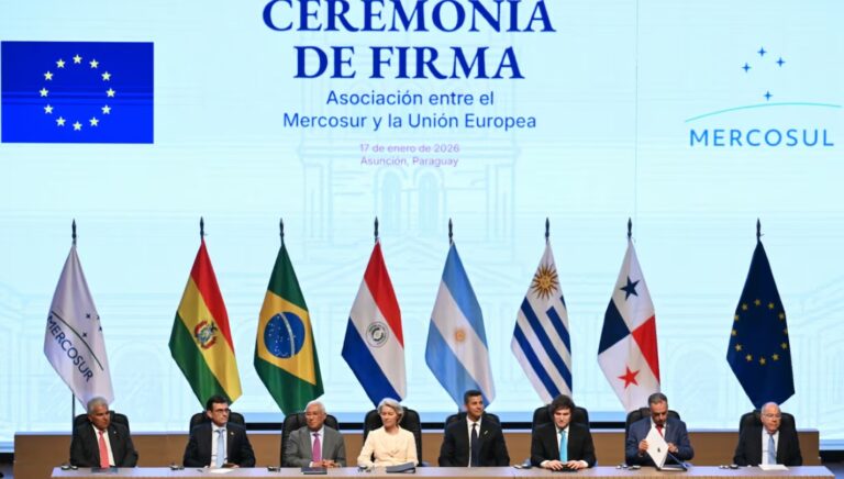 Tras 26 años, el Mercosur y la Unión Europea firmaron un acuerdo ...