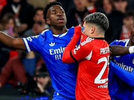 La advertencia de la FIFA tras el escándalo por racismo entre Vinícius y Prestianni