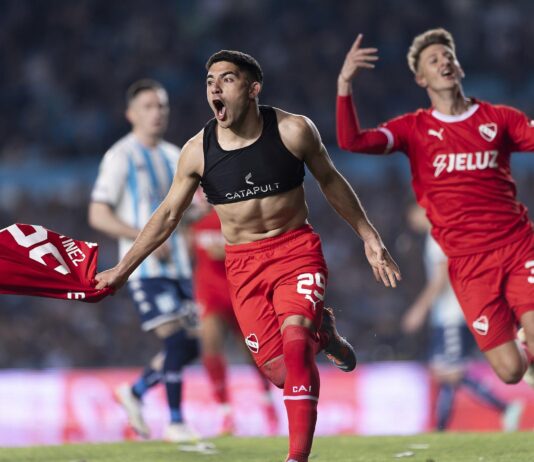 Independiente le ganó 1-0 a Racing en el clásico de Avellaneda
