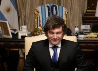 Milei celebró la victoria argentina y el récord de Messi
