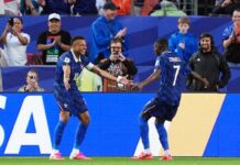Francia venció 3-0 a Irak y selló su pase a la próxima ronda del Mundial