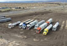 Habilitaron un predio para albergar hasta 250 camiones afectados por el cierre de Pino Hachado