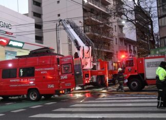 Incendio en Recoleta: al menos cinco muertos y 35 heridos