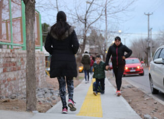 Neuquén: Avanzan con la construcción de veredas en Melipal