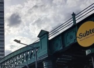 Grave incidente en Palermo: hombre y mujer caen desde puente ferroviario