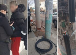Trelew: Tenía pedido de captura y estaba robando cables en el centro