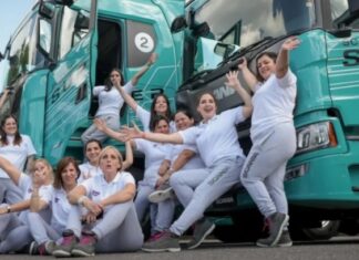 Más de 9.000 mujeres intentan convertirse en camioneras