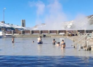 Copahue combina termas y nieve y rompe marcas de visitantes