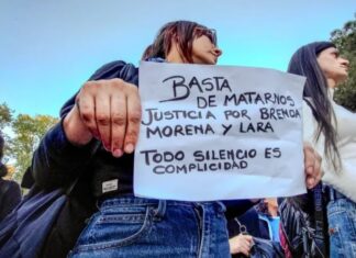 Pedido de justicia por Brenda, Morena y Lara: la marcha llegó al Congreso con incidentes
