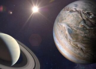 Cuando Júpiter y Saturno se encuentran, por Eugenio Schultz