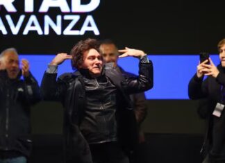 «Hay que liberar a la provincia de esta secta kirchnerista”, dijo Milei en el cierre de campaña