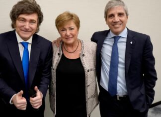 Milei y Caputo se reunieron con Georgieva y lograron respaldo clave del FMI