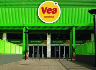 Cencosud cierra sucursales de Vea y deja a más de 100 empleados sin tareas