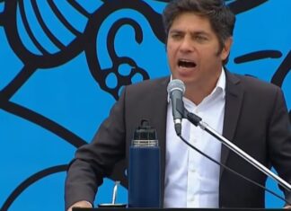 Kicillof contra Milei: “Fue a pedir la escupidera al Tesoro de Estados Unidos”