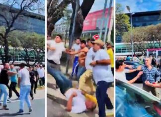 Aeroparque, escenario de pelea entre taxistas y conductores de aplicaciones