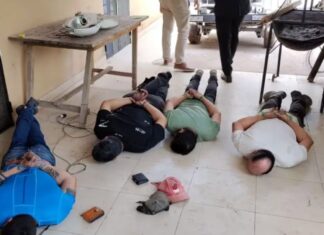 Policías usaban presos como obreros en la obra de la casa de un jefe