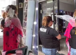 Prófuga fue encontrada en la peluquería: se la llevaron con la tintura puesta