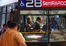 El transporte público acumuló aumentos de hasta 17 veces en el AMBA