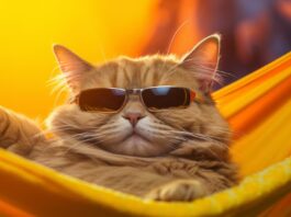 Dónde deberían dormir los gatos en verano para mantenerse frescos y seguros