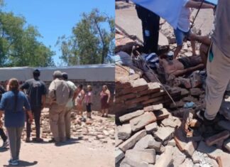 Rescataron con vida a un hombre atrapado en su propia casa tras un derrumbe