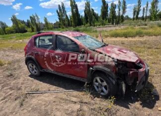 Se quedó dormida al volante y salvó su vida de milagro