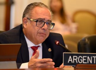 Argentina ratificó en la OEA su apoyo total a la captura de Nicolás Maduro