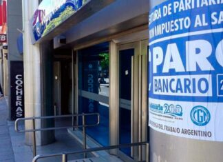 Confirmado: cierran los bancos argentinos por 24 horas