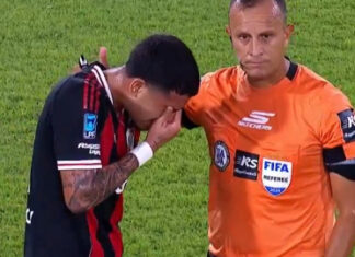 River: Kendry Páez estará cerca de cuatro meses afuera