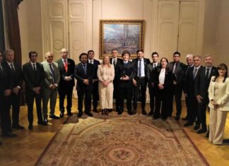 Diez gobernadores viajarán con Milei a Nueva York para buscar inversiones