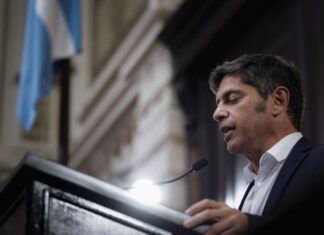 Kicillof inauguró el período legislativo y se profundizó la grieta en el PJ