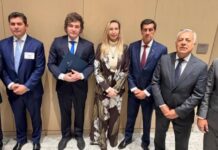 Con 11 gobernadores en EE.UU., Milei exhibe respaldo político
