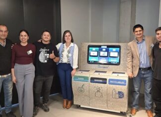 Crean en Neuquén un cesto inteligente que revoluciona la gestión de residuos