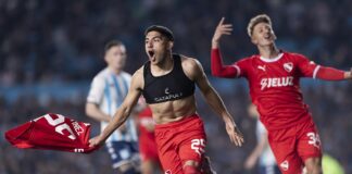 Independiente le ganó 1-0 a Racing en el clásico de Avellaneda