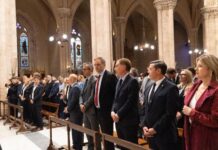 Sin Villarruel, la política se reunió en Luján por el Papa Francisco