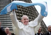 Sin Milei, el Gobierno se muestra en Luján en el aniversario del papa Francisco