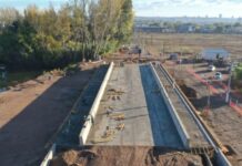 El puente Anaya busca resolver un problema histórico de escurrimiento